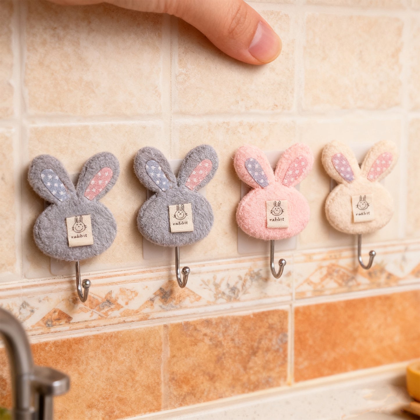 Bunny Suction Cup Hook-random