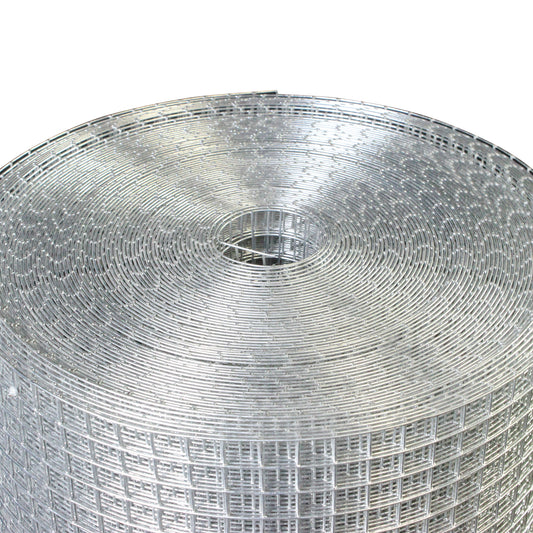 Hardware Cloth  23 Gauge, Hot-dip Galvanized After Welding Chicken Wire Fence Roll Garden Plant Welded Metal Wire Fencing Roll, Rabbit Cages Snake Fence