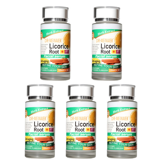 Only Supports Self Pickup With Waybill DR-MEINAIER Licorice Root Facial Serum Anti-Aging, Brightening, Wrinkle-Reducing