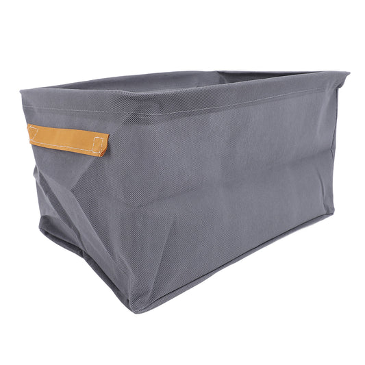 6 Pcs Clothes Storage Box Thickened Fabric Foldable Storage Bin Clothing Container For Closet Wardrobe Gray 42x28x25cm/16.54x11.02x9.84in