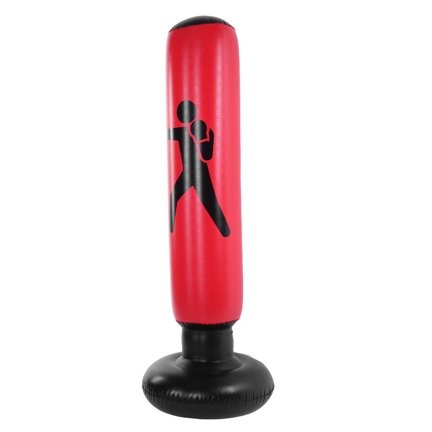 63 Inch Inflatable Boxing Pole Kids Punching Bag Standing Kickboxing Column For Karate Taekwondo Mixed Martial Arts