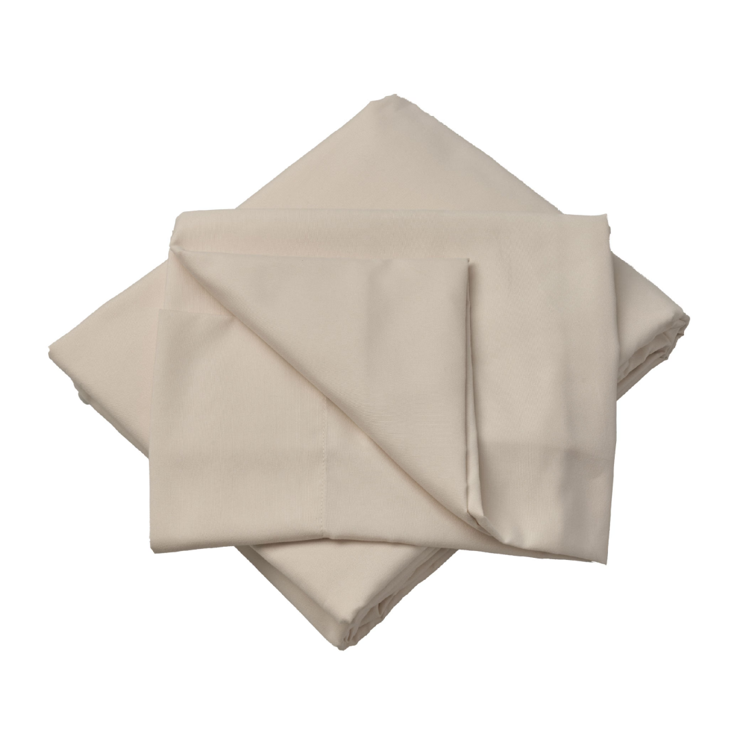 Bedding Twin Bed Sheets Set - 3 Piece Bedding - Brushed Microfiber - Shrinkage And Fade Resistant - Easy Care Twin, White