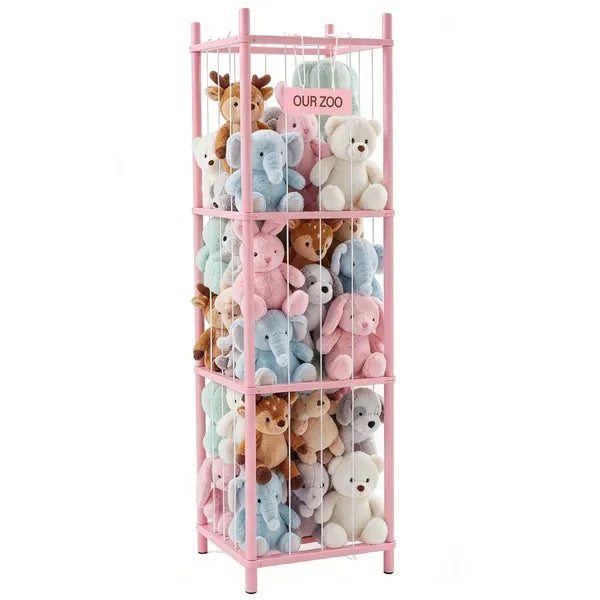Wooden Toy Storage Rack, Suitable For Saving Space In Children's Rooms, Bedrooms, Baby Rooms And Children's Activity Rooms.