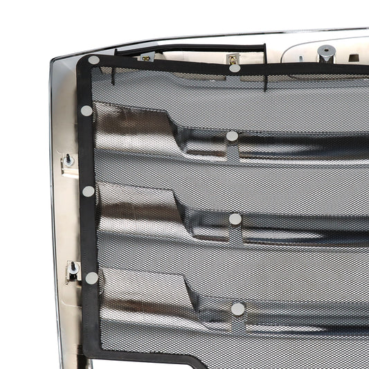 Chrome Front Grille Compatible With Freightliner Cascadia, With Bug Screen