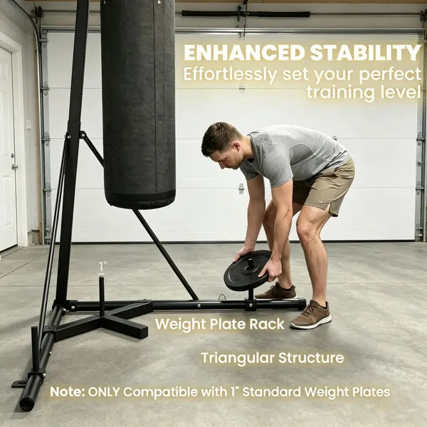 Punching Bag Stand With Sandbag