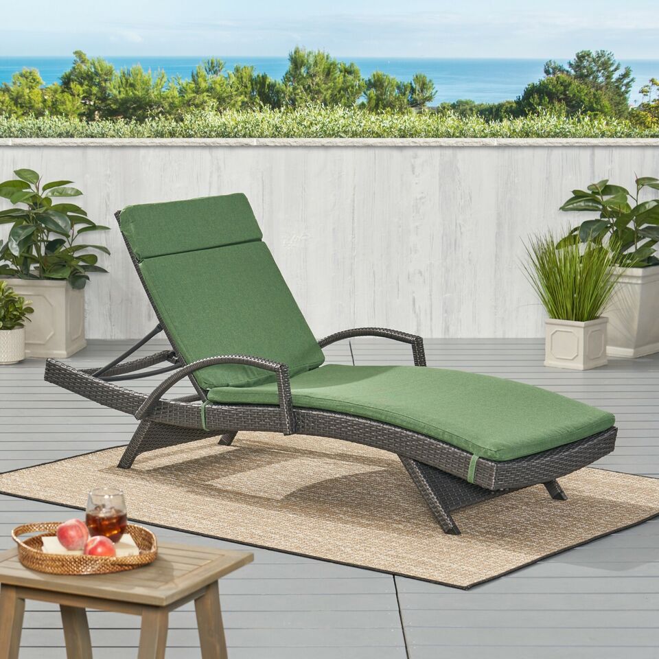 52005.00CUSH- JGR  2PCS  Salem Outdoor Chaise Lounge Cushion  Without Chaise Lounge