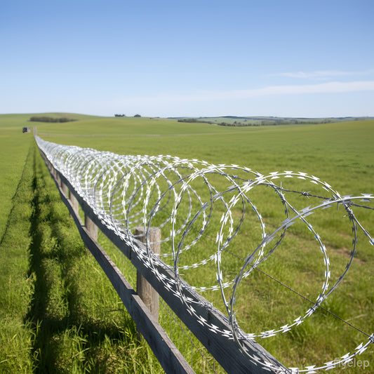 Double Line Barbed Wire Fence, 50-foot Barbed Wire Fence, 1 Roll Barbed Wire Fence, Barbed Wire Fence, Galvanized Barbed Wire Fence, Barbed Wire Fence Roll For Garden