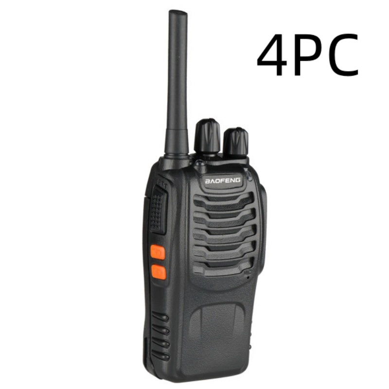 American Standard Analog Walkie Talkie, Handheld With Headphones And Integrated