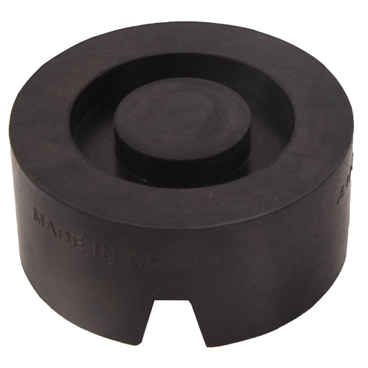 2PCS Universal Car Rubber Cross Slotted Jack Pad Adapter Guard Rail Floor