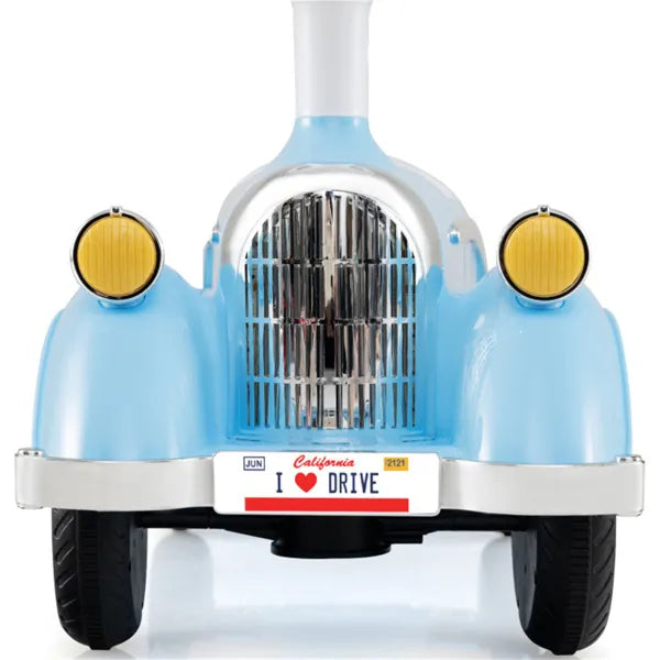 Kids Ride On Sliding Car, Foot-to-Floor Toy With LED Lights & Horn (Blue 19-36 Months)