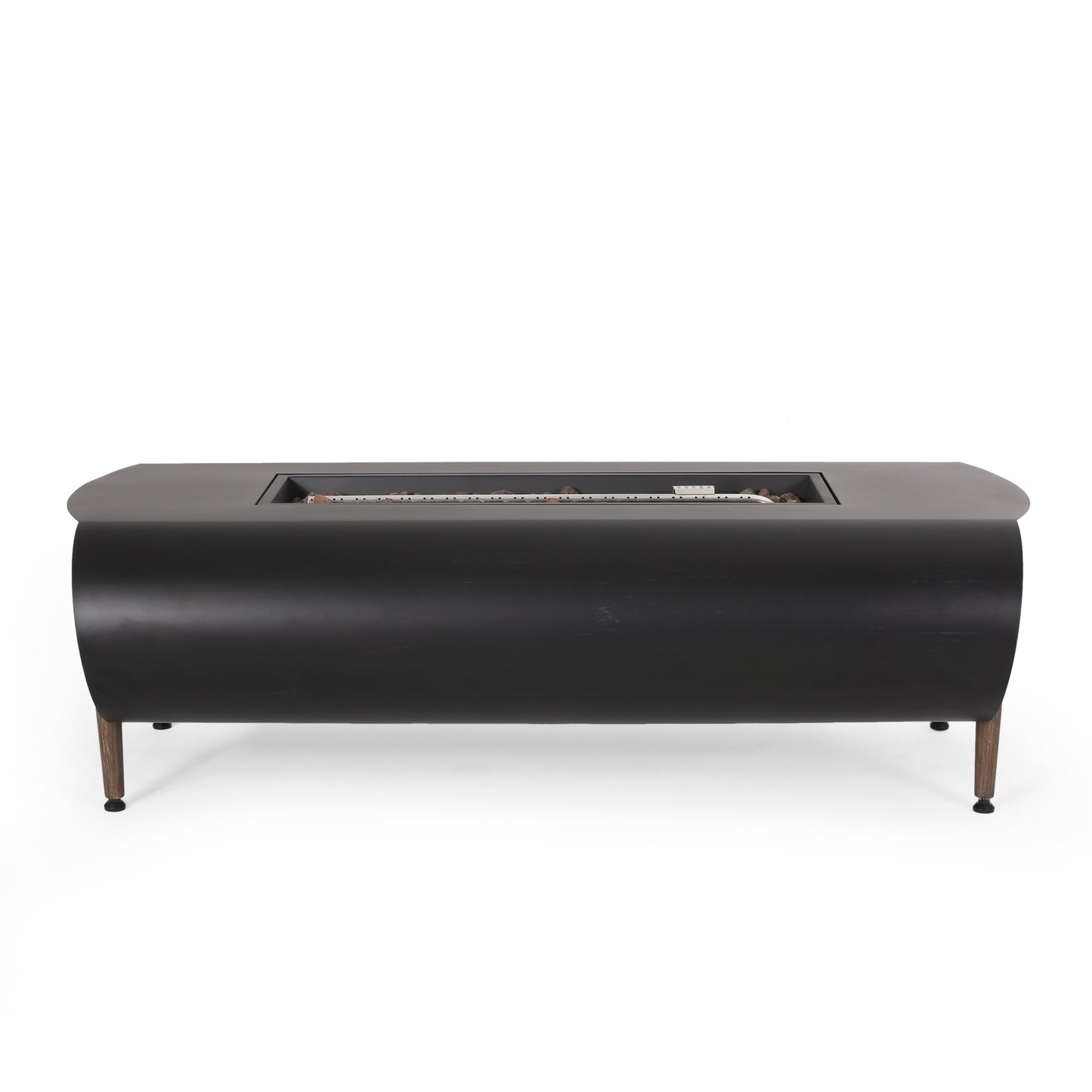 VERNON RECTANGLE FIRE PIT - 50,000BTU Tank Cover Not Included