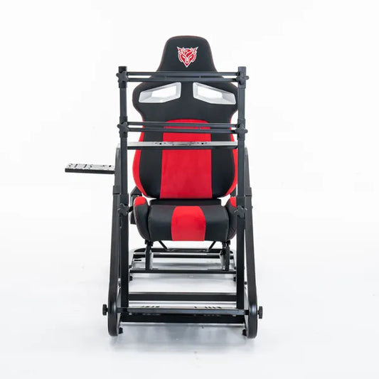 Enhanced And Stable Racing Wheel Cockpit, Compatible With Fanatec, PXN, Thrustmaster, And Logitech Adjustable Driving Simulators, Excluding Handbrake, Pedals, And Monitor--Not Support Self-pick Up