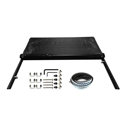 Fits 14-21 T Oyota Tundra Roll Up 8ft Long Bed Soft Lock Truck Bed T Onneau Cover--A86408-ADV-12-RT093