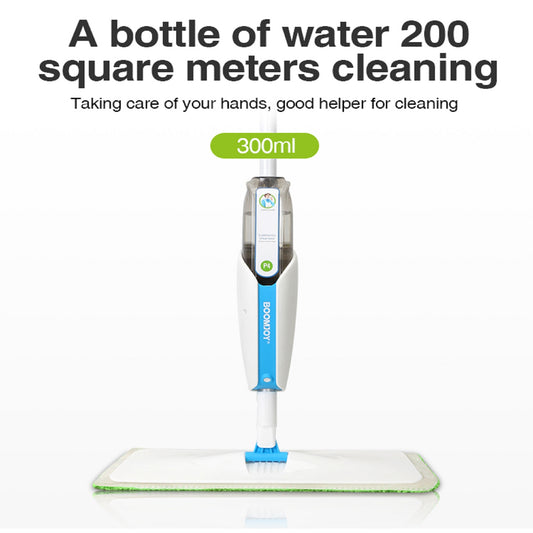Washable Mat Spray Mop - Superfine Fiber Mop With 300ML Reusable Bottle, Suitable For Wood, Hardwood, Laminate, Ceramic Tile, Etc