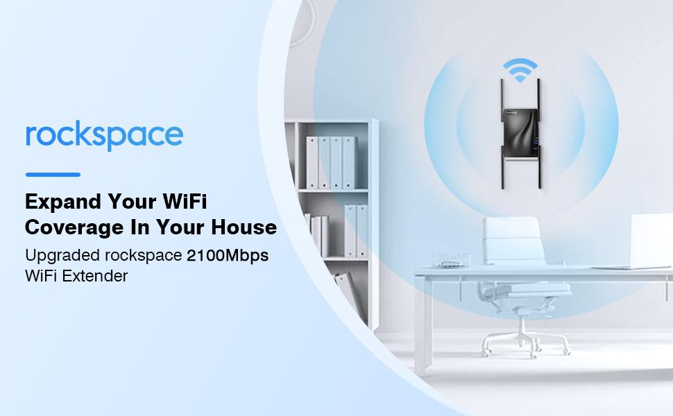 WiFi Extender Home WiFi Booster Dual-band Wireless Extension Supports Multiple Devices