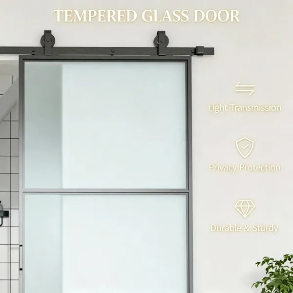 Sliding Door With Hardware Kit