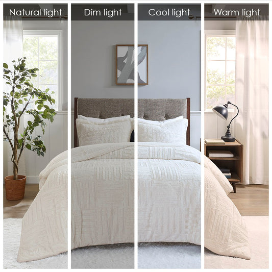 Full Queen Fur Down Comforter Mini Set