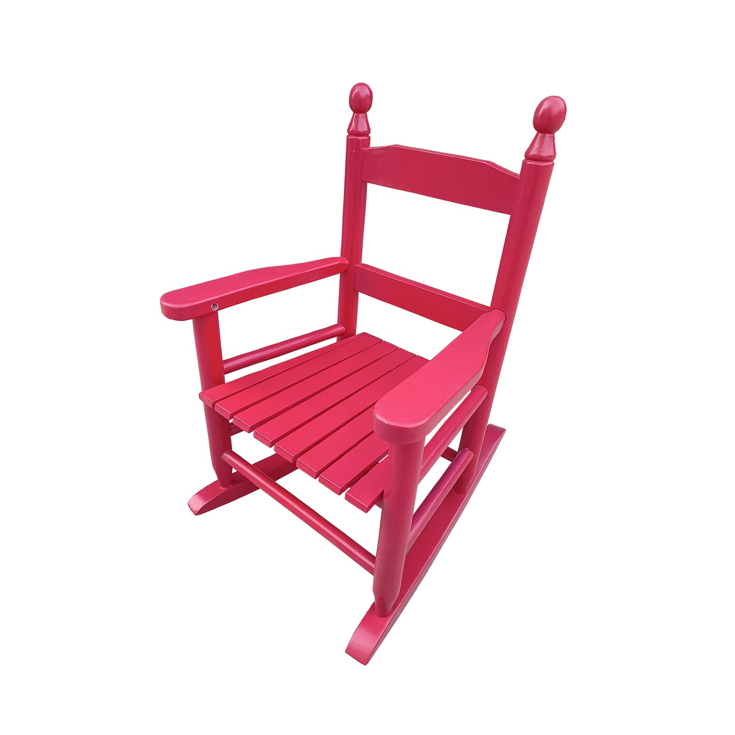 Children's Rocking Rose Red Chair- Indoor Or Outdoor -Suitable For Kids-Durable