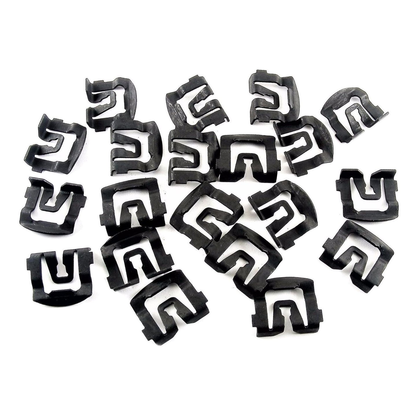 Ford Windshield & Rear Window Trim Molding Clips- 1965-1993- 20 Clips- 026