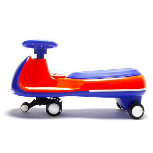 12V Battery Electric Twist Car For Kids - Dual Drive Separated Motors, One-Key Start & Bluetooth Central Control, Early Education Function English Stories Dynamic Children's Songs, LED Controllable