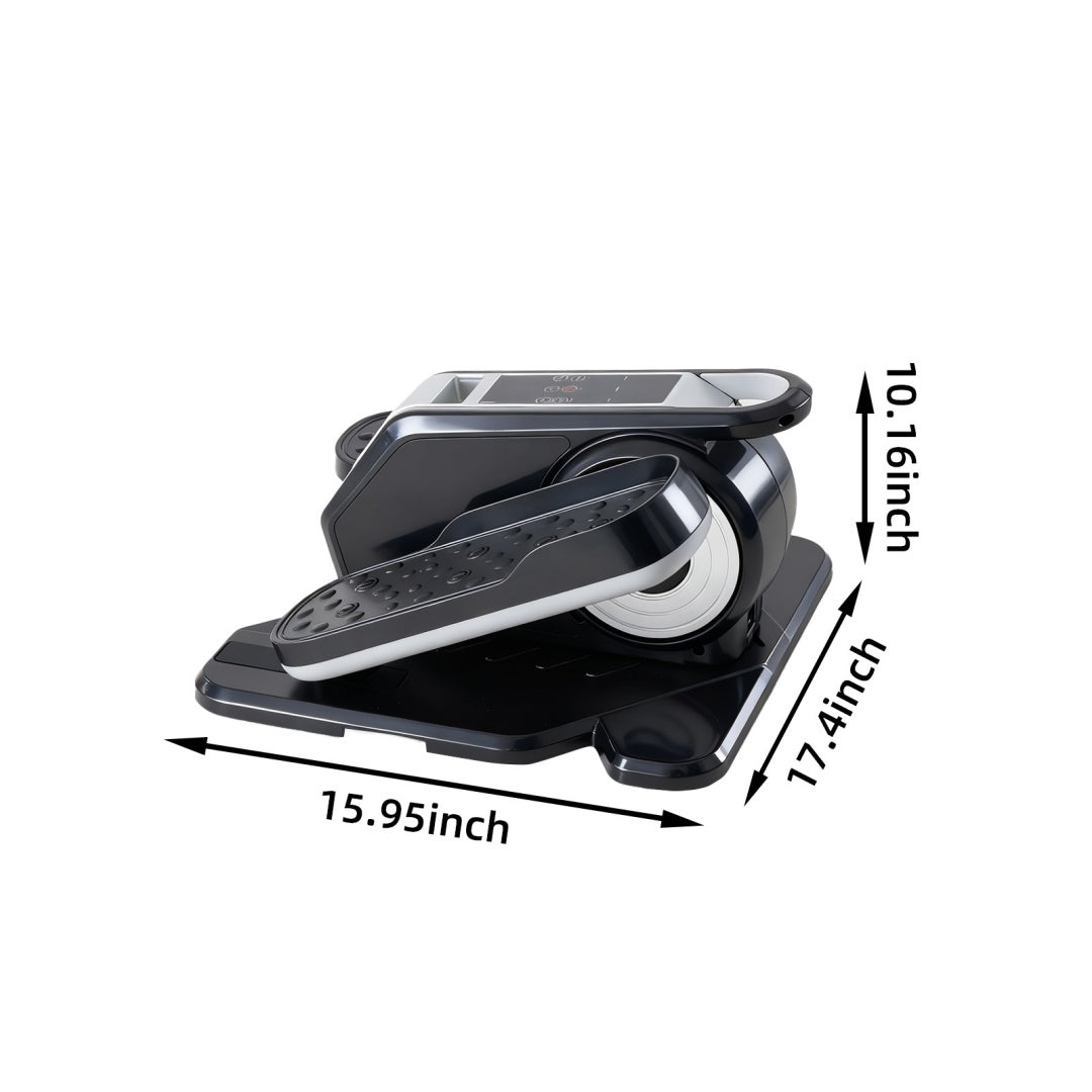 Compact Under-Desk Elliptical --Quiet Mini Pedal Exerciser With Adjustable Speed And LED Display