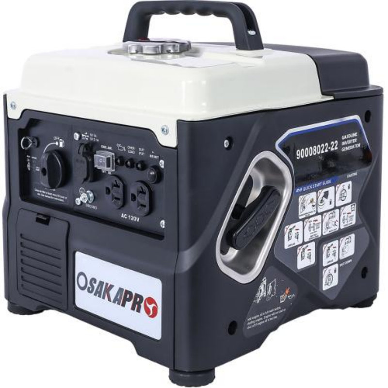 Portable 1200W Ultra-quiet Gas Engine Inverter Generator, EPA-compliant, With Eco-mode Function, Ultra-lightweight, Suitable For Home Backup And Camping