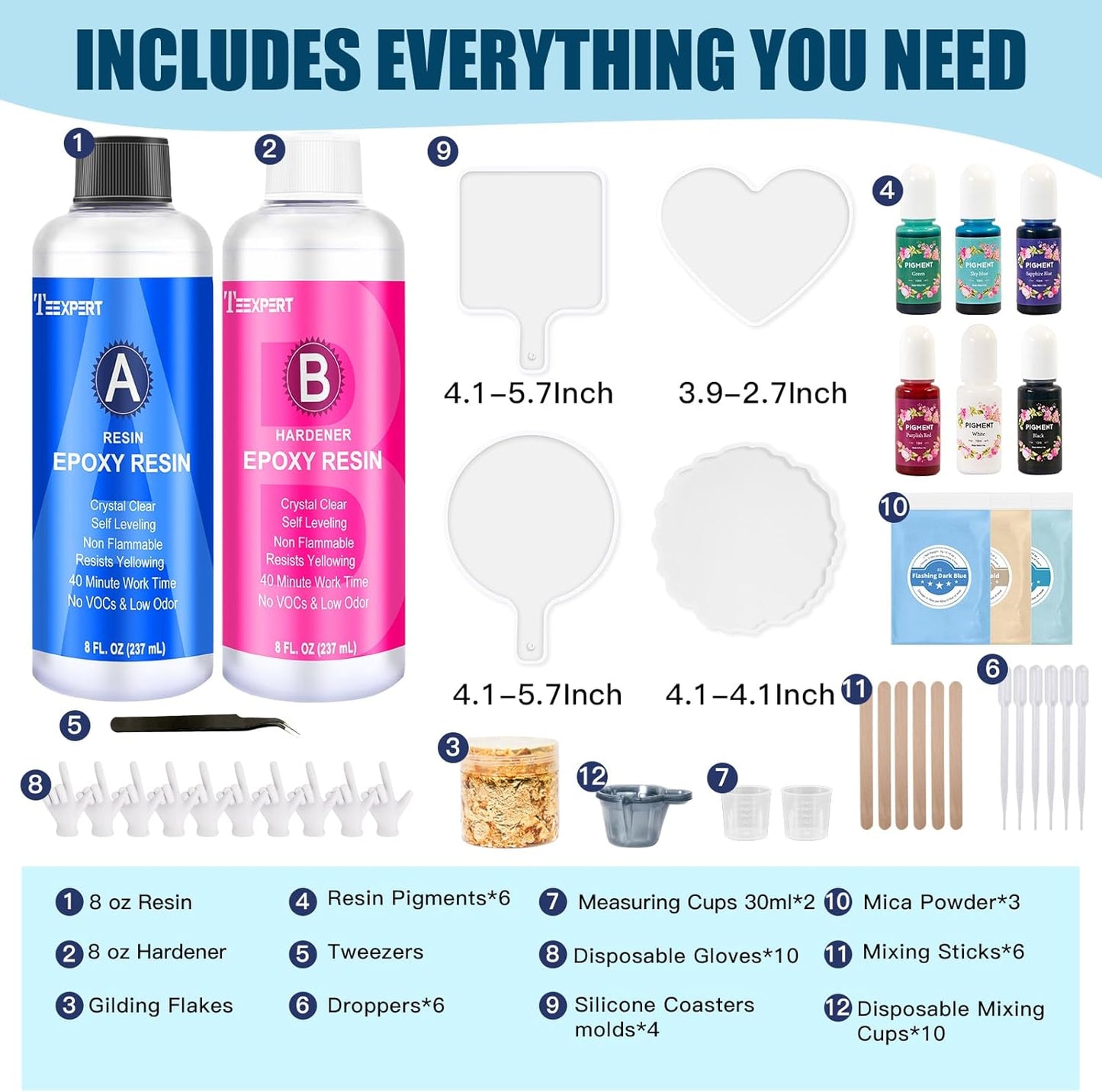 West Coast Warehouse Beginner AB Glue Kit Instant Adhesion Suitable For Beginners