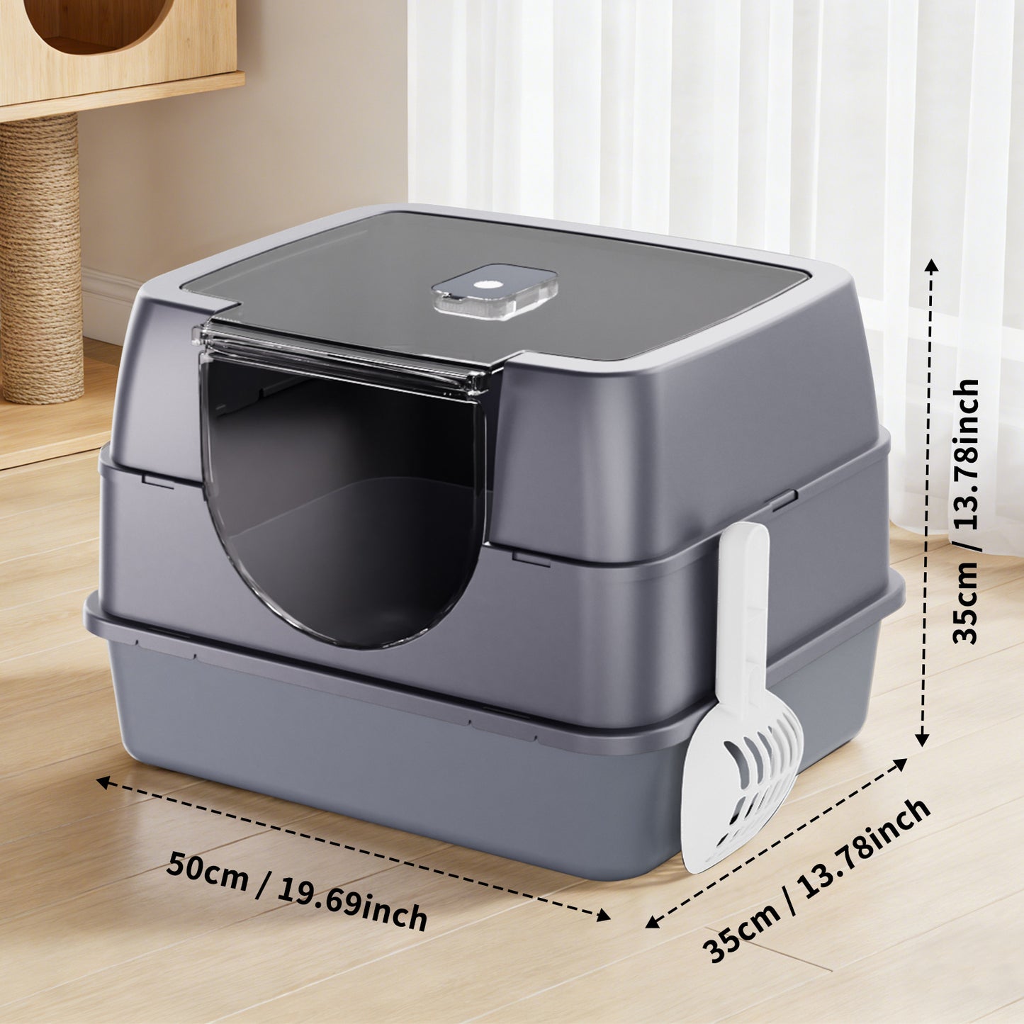 Only Self Pickup---Galaxy Fully Enclosed Cat Litter Box