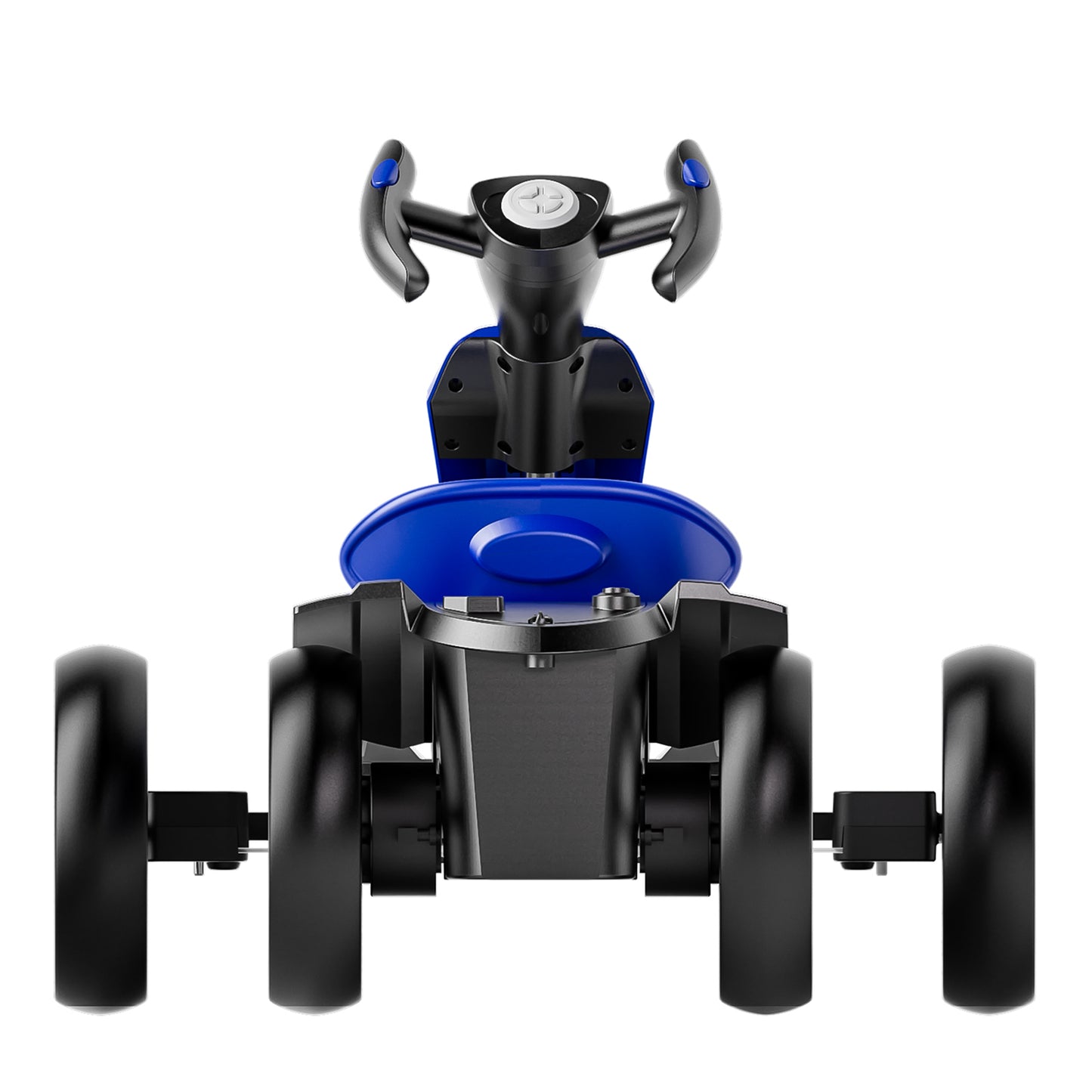 12V Electric Kids Pedal Go Kart, Folder Go Kart, Outdoor Ride On Toy With Adjustable Seat, 4 Non-Slip EVA Wheels For Boys And Girls For Age 3-6 Years Old Blue