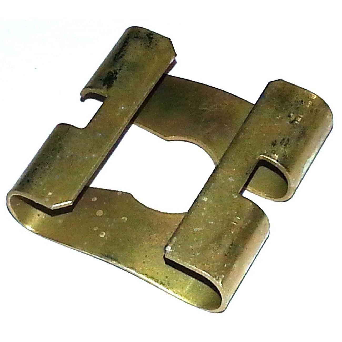 For 65-74 NOS Side Door Rear Quarter Window Glass Regulator Arm Retainer Clip 2pc GM