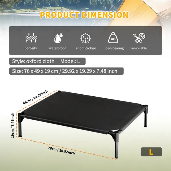 Thickened Oxford Fabric Pet Bed Waterproof And Scratch-Resistant Dog And Cat House Removable And Washable All-Season Indoor Pet Mat Pet Sofa Bed