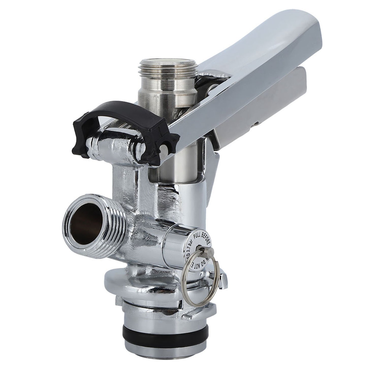 G5/8 U Type Stainless Steel Beer Keg Coupler Dispenser Accessory For Home Bar Restaurant