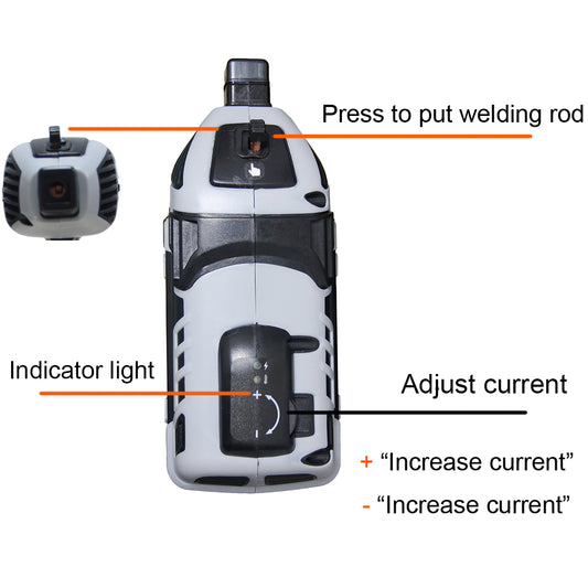 Portable Hand-held Welding Machine - 110V IGBT Inverter Hand-held Welding Machine, 20-120A Portable Welding Machine, Hot Start And Anti-sticking