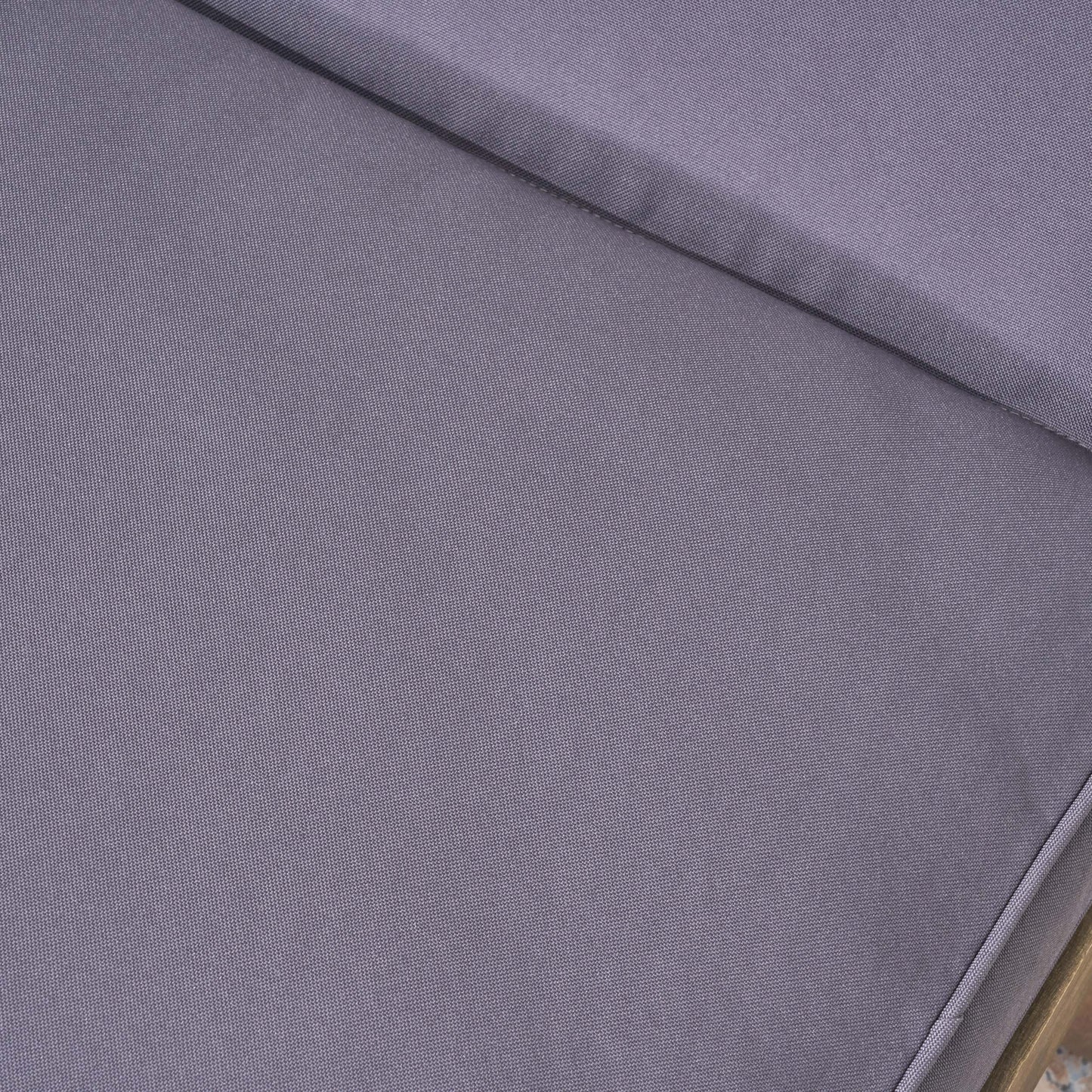 ARIANA KD WOOD CHAISE LOUNGE W  CUSHION