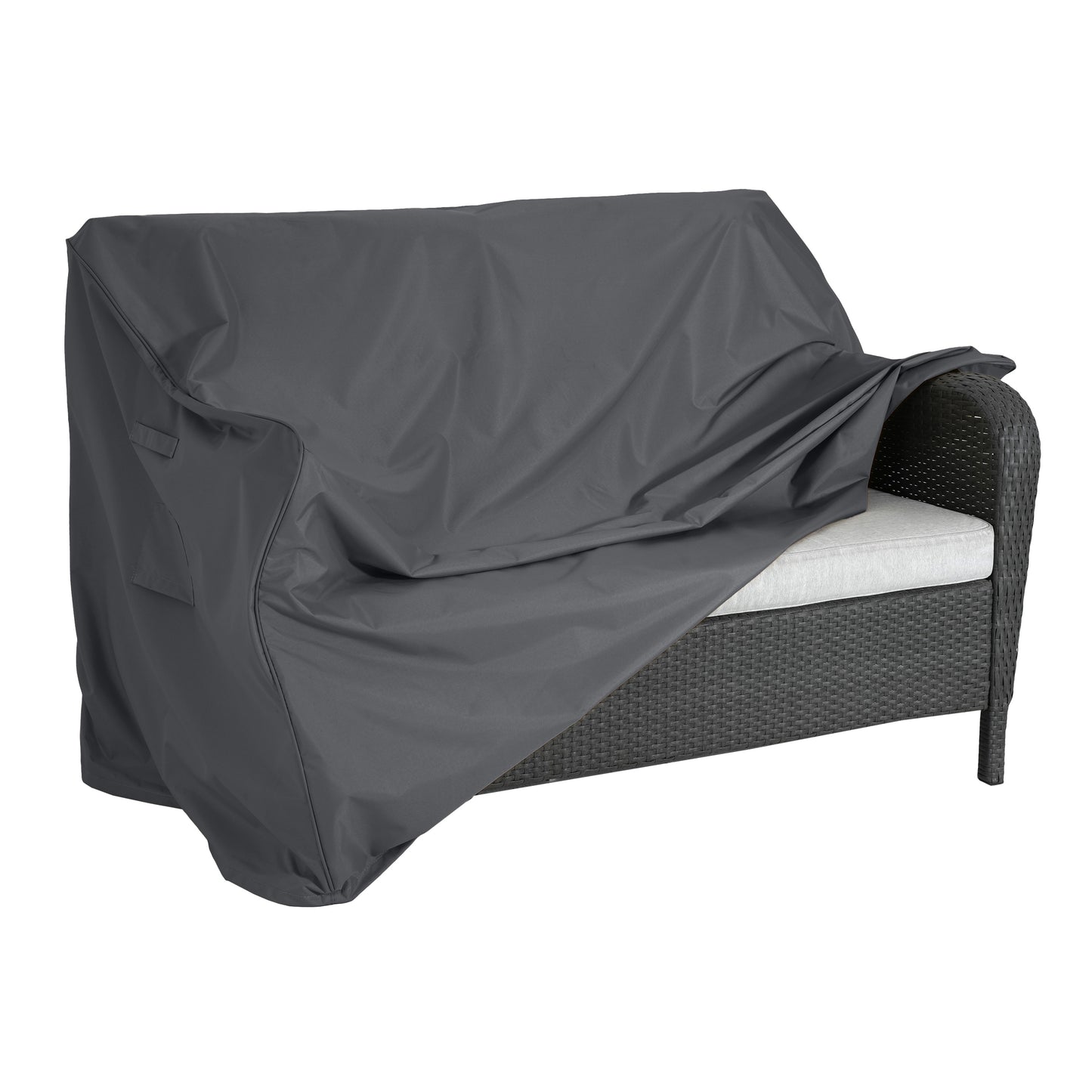Shield Outdoor Loveseat Sofa Cover  Dark Gray