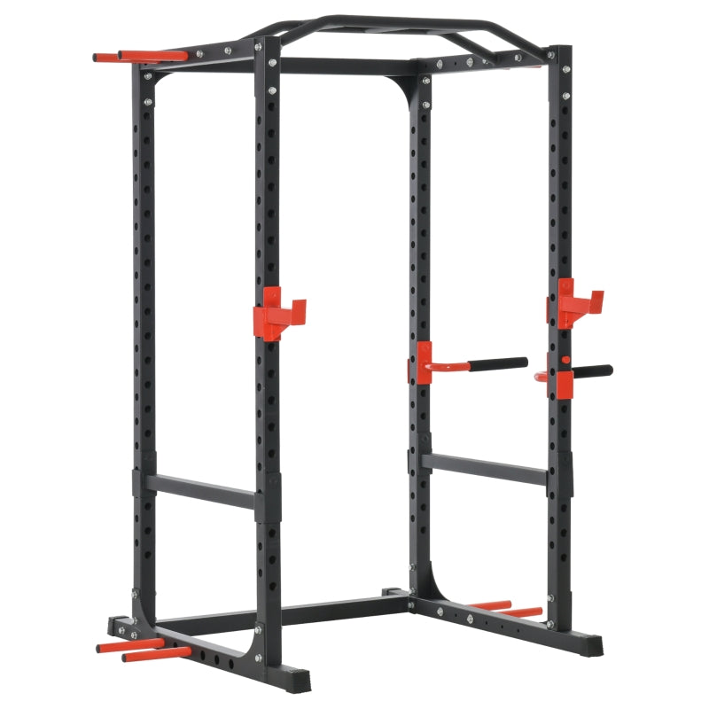 Adjustable Power Tower Dip Station Pull Up Bar Squat Rack Power Cage At Home Workout Equipment,Multiple Packages Shipped. Please Pay Attention To The Dimensions And Weight In The Details.