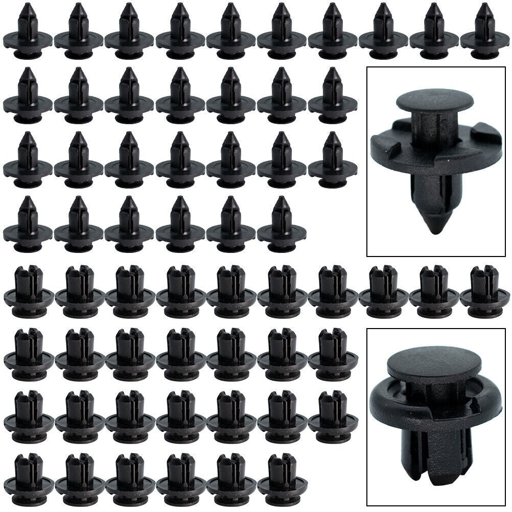 Car Trim Panel Clips Bumper Fender Fastener Push Rivets