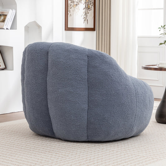 Bean Bag Chair With Filler, Bean Bag Sofa With Tufted Soft Stuffed Filling, Fluffy And Lazy Sofa, Comfy Cozy BeanBag Chairs With Memory Foam For Dorm, Apartment, Living Room