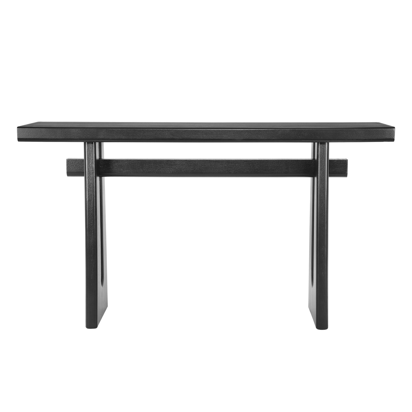 Mirod Elegant Console Table With Geometric Silhouette Perfect Architectural Touch For Living Room, Entryway, Hallway