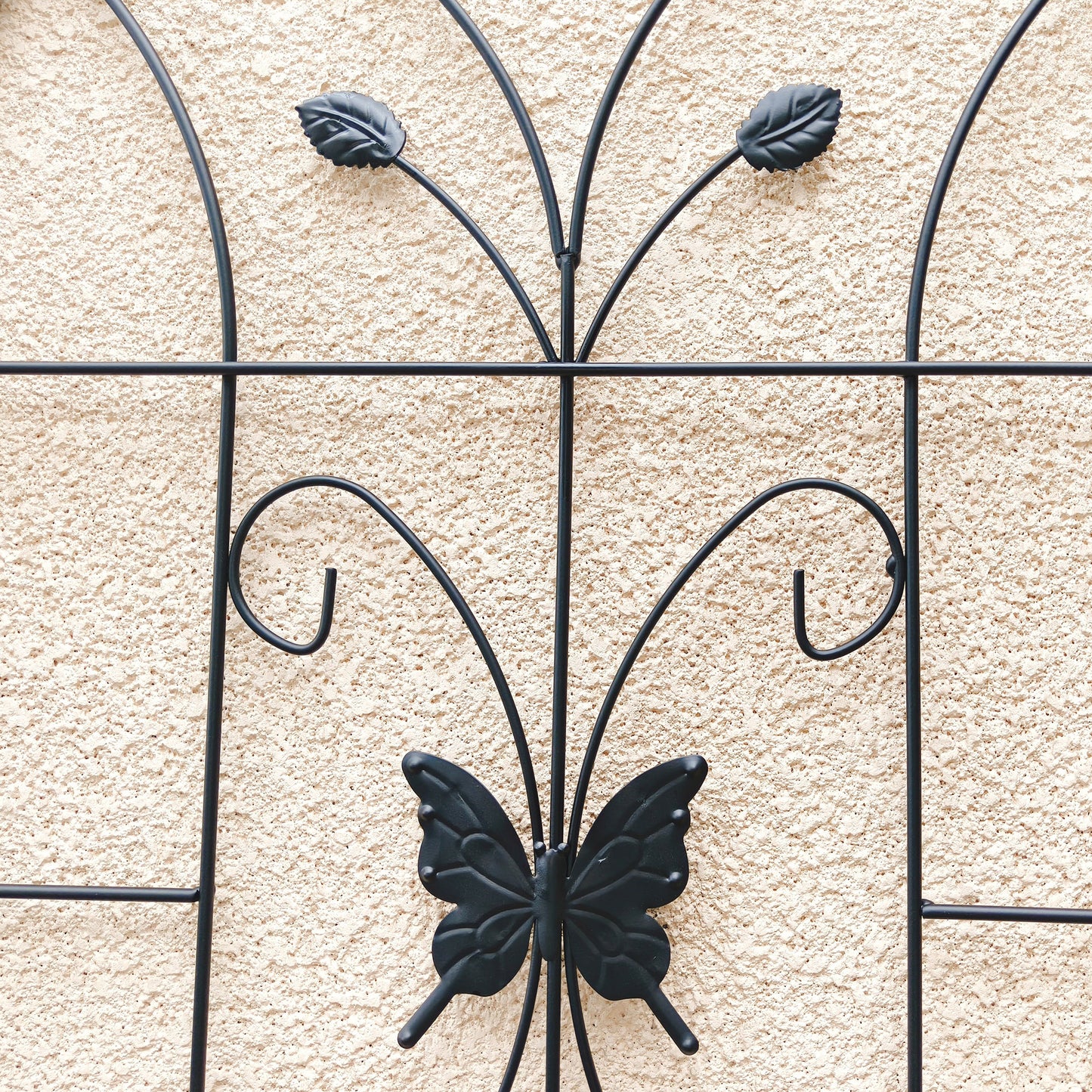 4 Pack Metal Garden Trellis 71  X 19.7  Rustproof Trellis For Climbing Plants Outdoor Flower Support Black