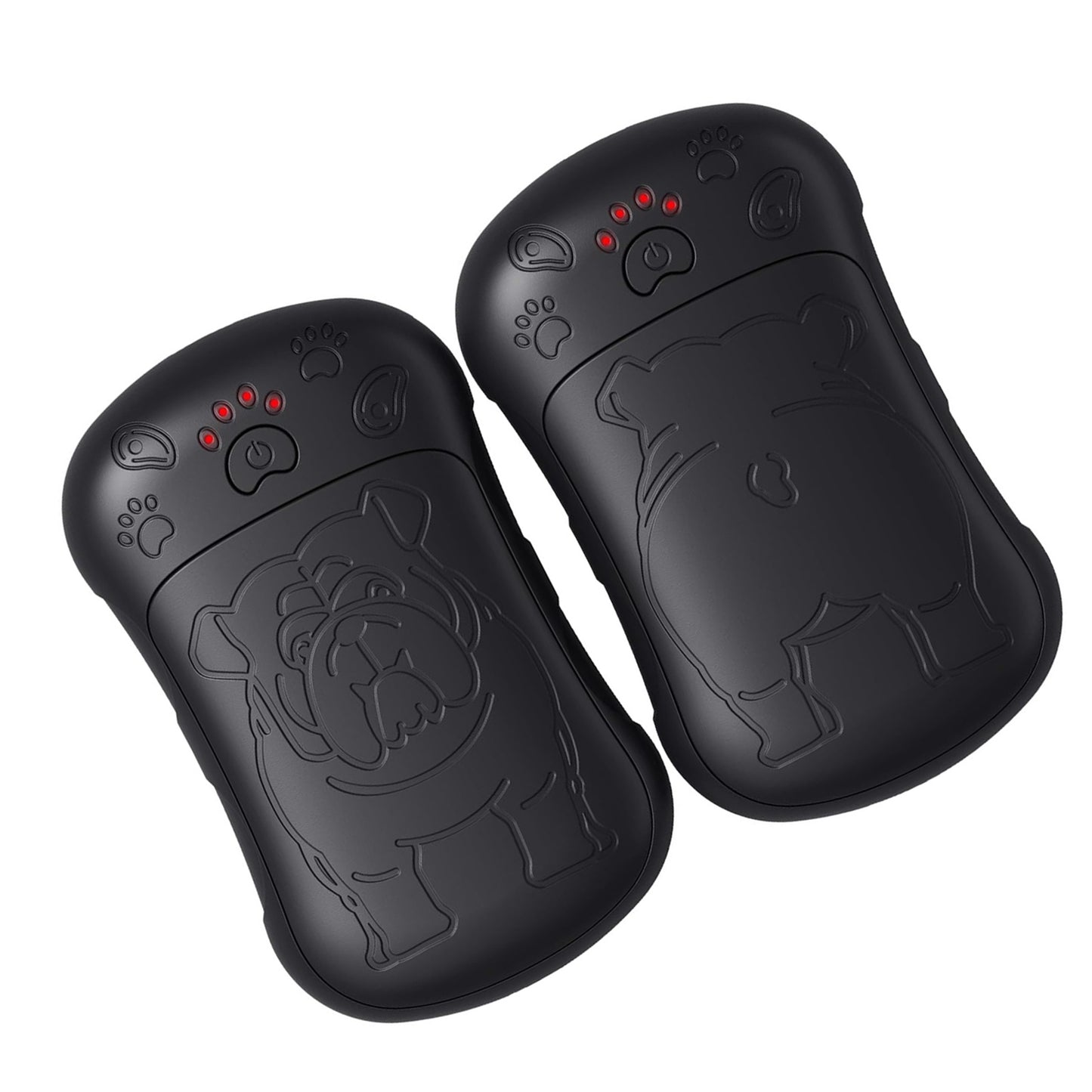 1 Pair USB Rechargeable Hand Warmers Long Lasting Safe Heating Cartoon Electric Portable Heater For Outdoors Camping