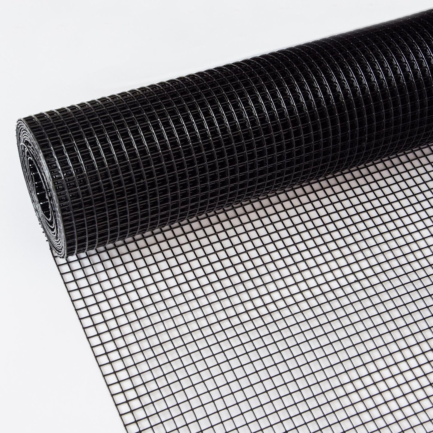 36 Inchx100 Ft Black Vinyl Coated Hardware Cloth, 19 Gauge 1-2 Inch Black PVC Hardware Cloth, Black Welded Wire Fence Supports Poultry-Netting Cage-Home Improvement And Chicken Coop