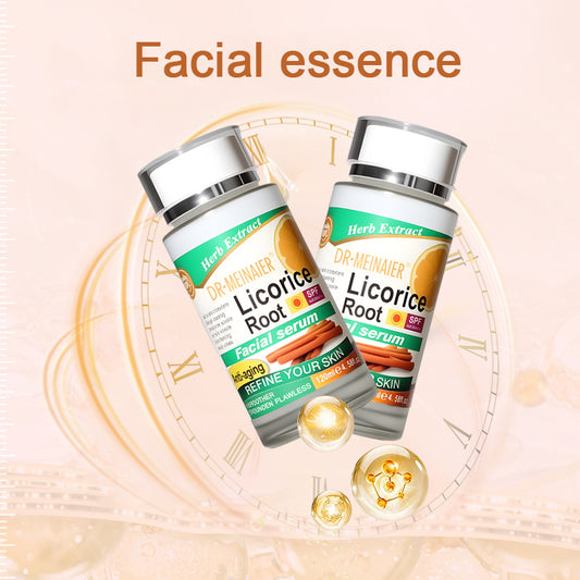 Only Supports Self Pickup With Waybill DR-MEINAIER Licorice Root Facial Serum Anti-Aging, Brightening, Wrinkle-Reducing