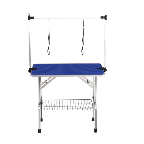 Large Pet Dog And Cat Grooming Table With Adjustable Arms And Clips Large Heavy Duty Animal Grooming Table 42 Inches