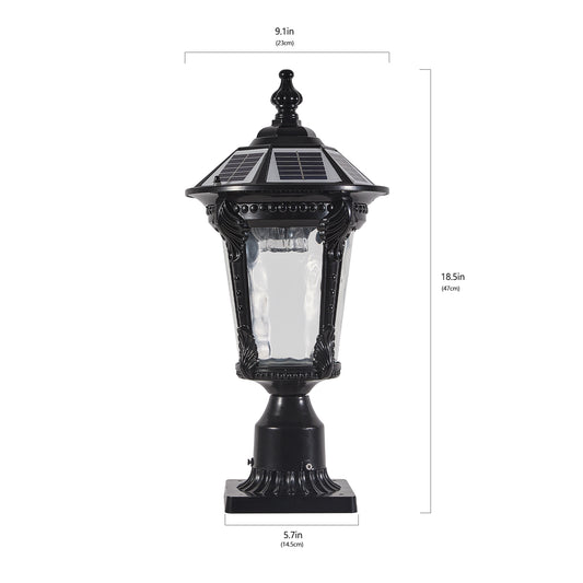 Retro Solar Lights With Dimmable LED 1 Pack