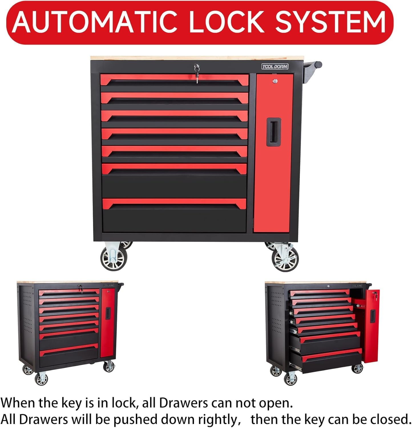 Only For Shipping On Waybill 36-inch 8-drawer Tool Cabinet TT3608