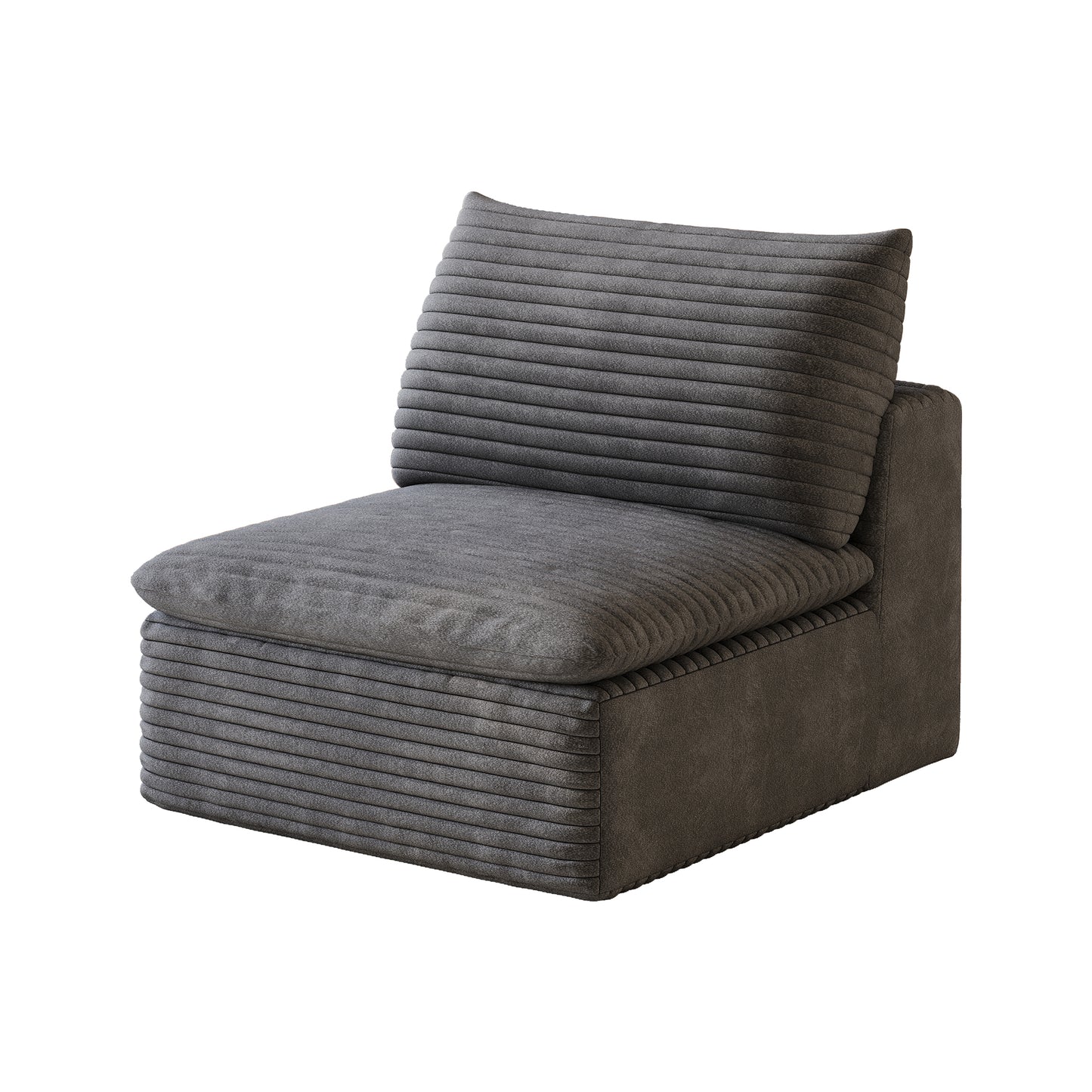 1 Middle Seat,Dark Grey