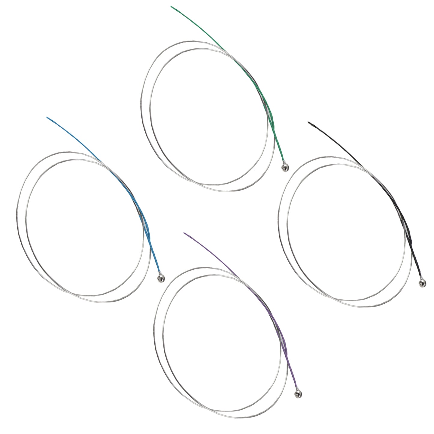 Full Set High Quality Violin Strings Size 4/4 & 3/4 Violin Strings Steel Strings G D A And E Strings