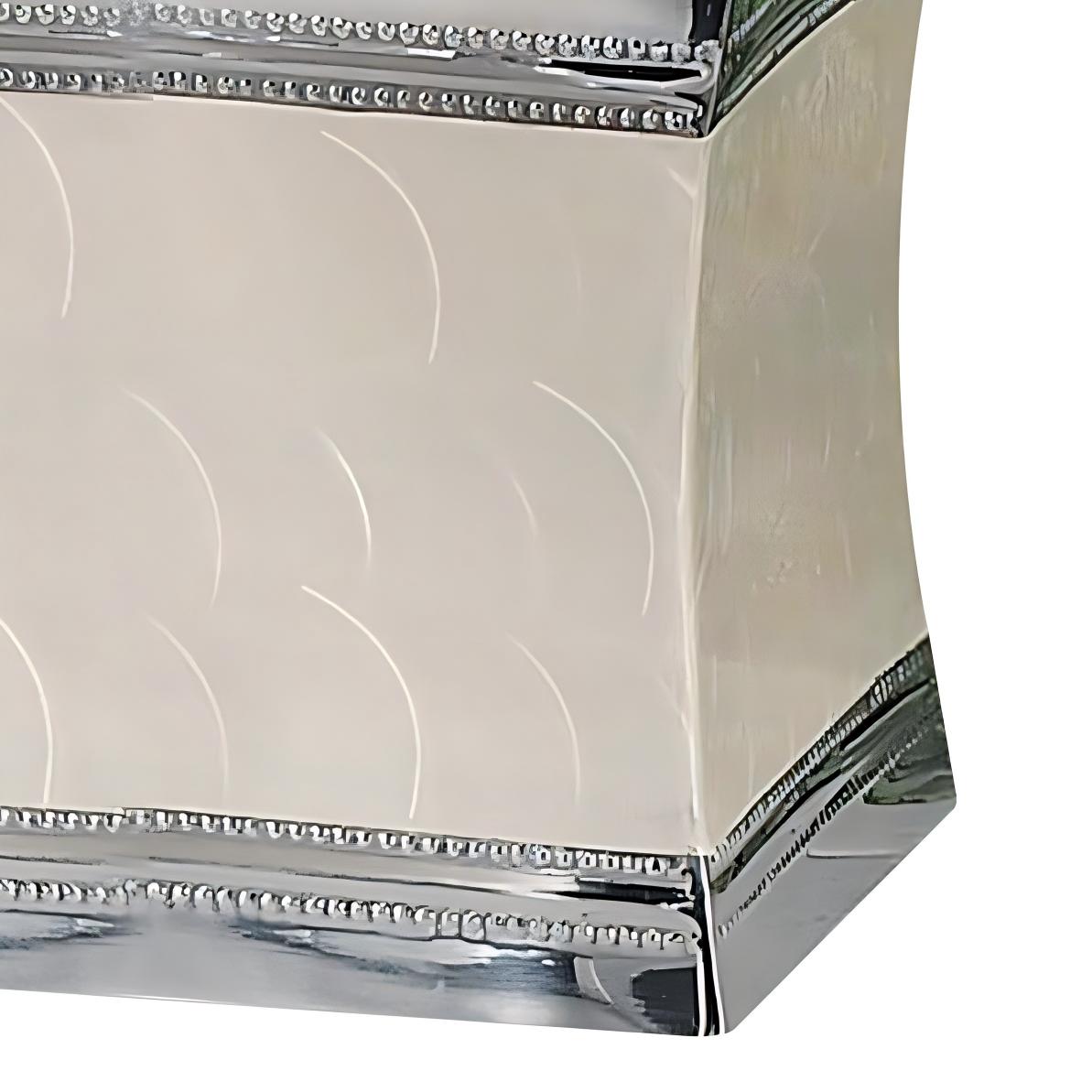 Tissue Box   Fantasy Stainless Steel Square Facial Tissue Box Cover Holder