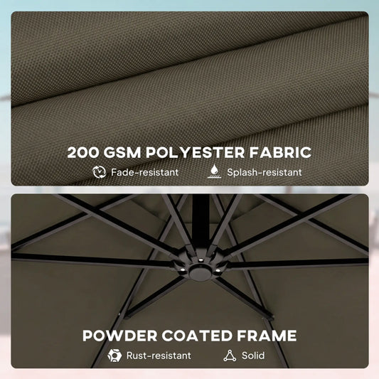 Patio Umbrella With Cover